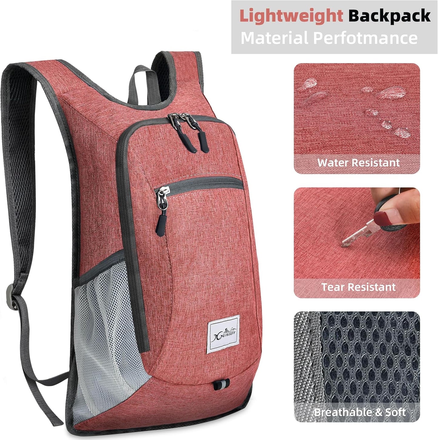 Hiking Backpack 10L Small Travel Lightweight Daypack Foldable Hiking Packable Camping Hiking