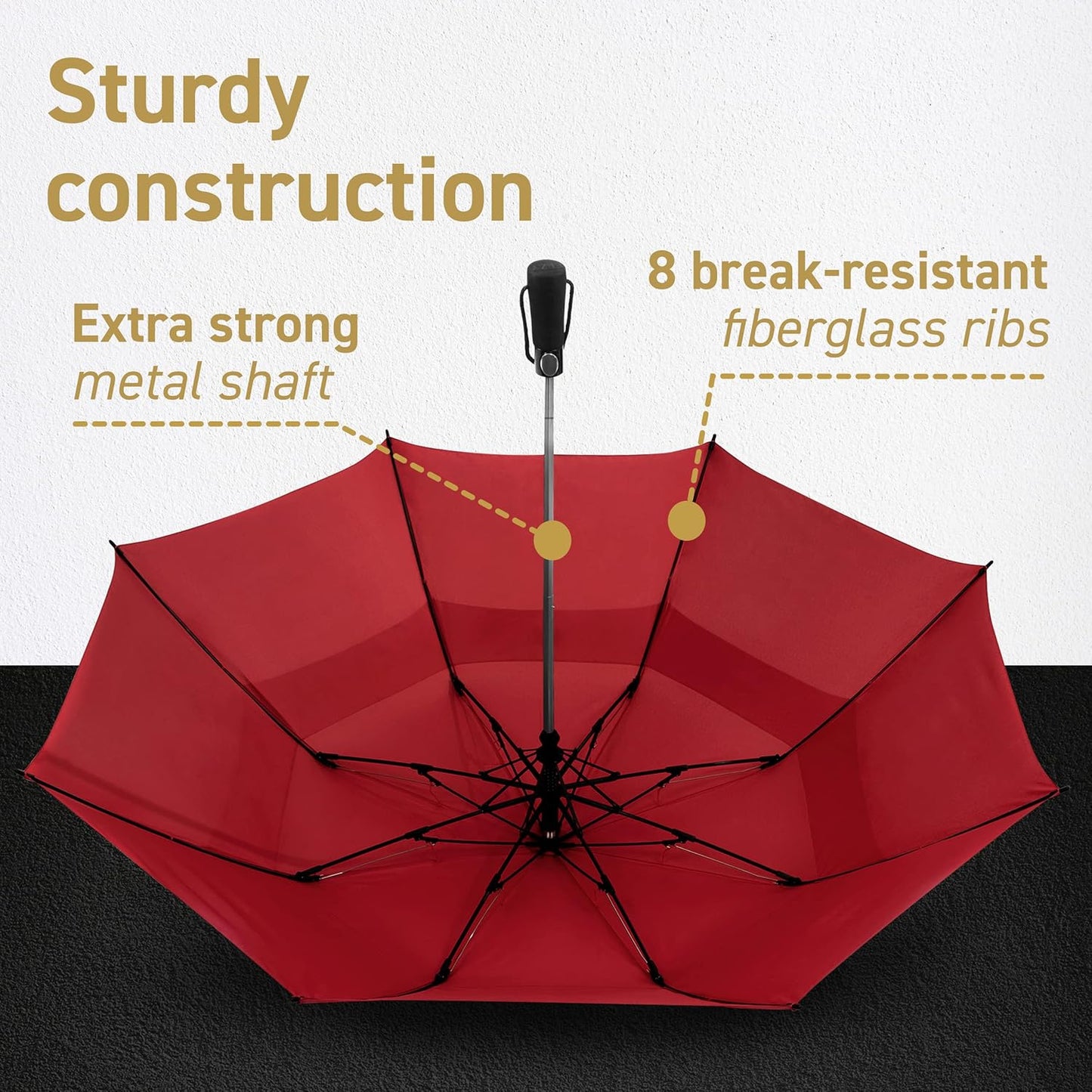 EEZ-Y Folding Golf Umbrella