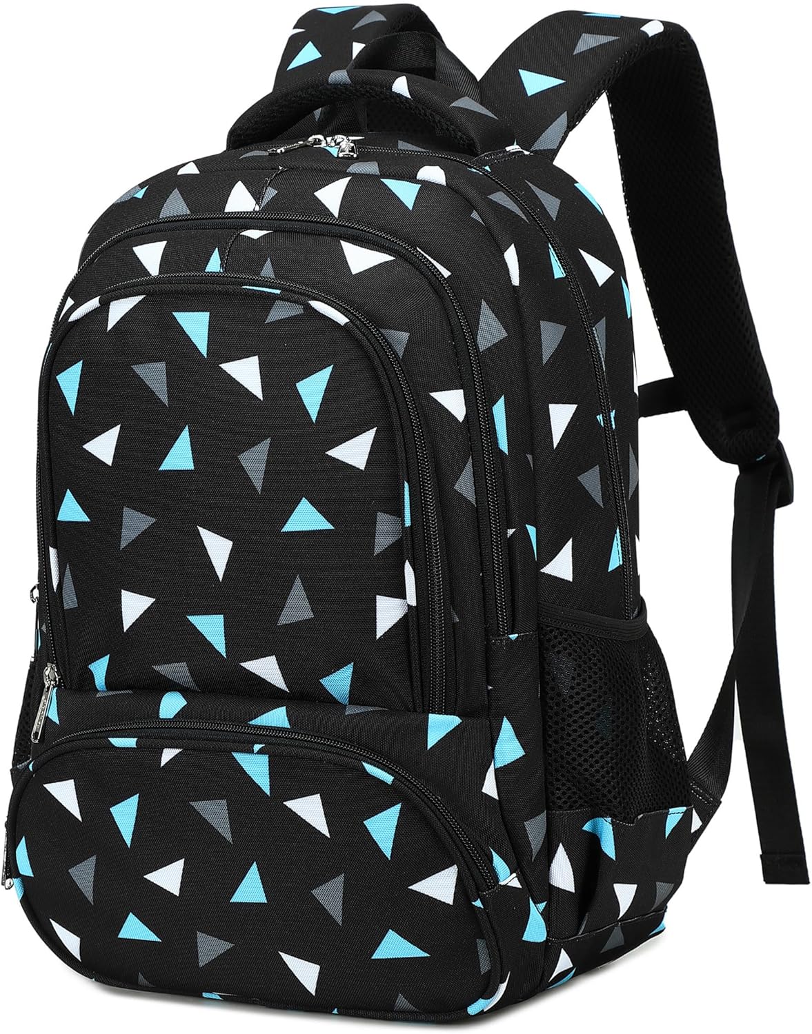abshoo Lightweight Kids Backpack For School Boys Bookbag Kindergarten Elementary School Bags (Geometry Black)