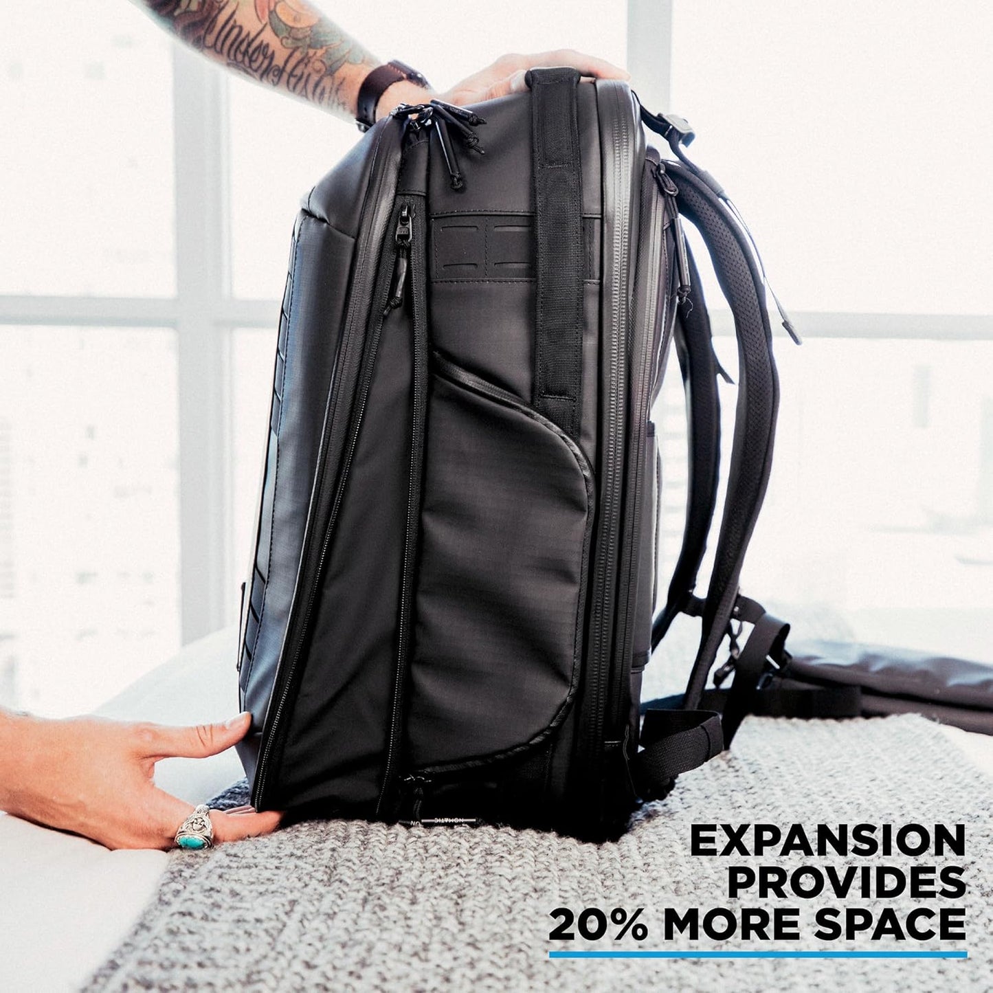 NOMATIC McKinnon Camera Pack- Travel Camera Bag by Peter McKinnon for Photographers, DSLR Camera Backpack for Men and Women