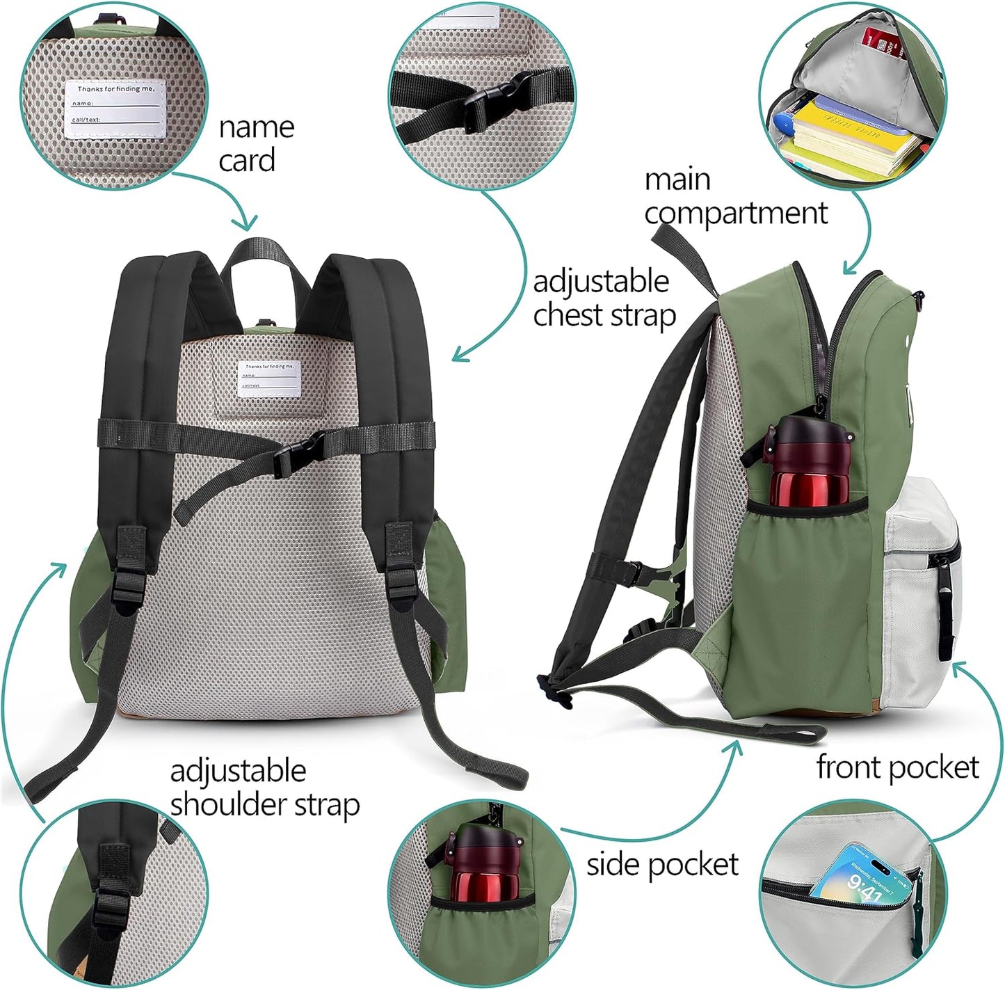 Toddler Backpack for Boys Girls 2-5, Preschool Backpack for Boys Girls, Kids Child Kindergarten
