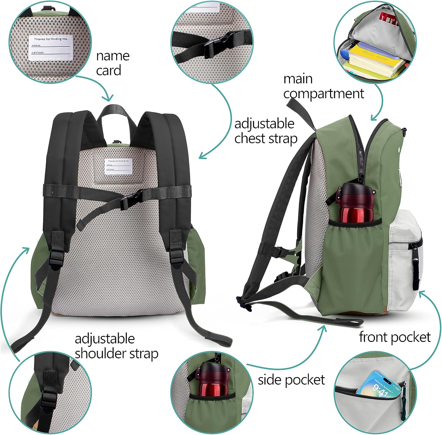 Toddler Backpack for Boys Girls 2-5, Preschool Backpack for Boys Girls, Kids Child Kindergarten