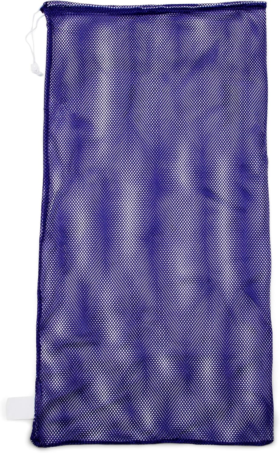 Champion Sports Mesh Equipment Bag – Heavy-Duty Nylon Drawstring Bag with Lock & ID Tag, Breathable Storage Sack for Balls, Swim Gear, Laundry & Toys, Multiple Sizes & Colors