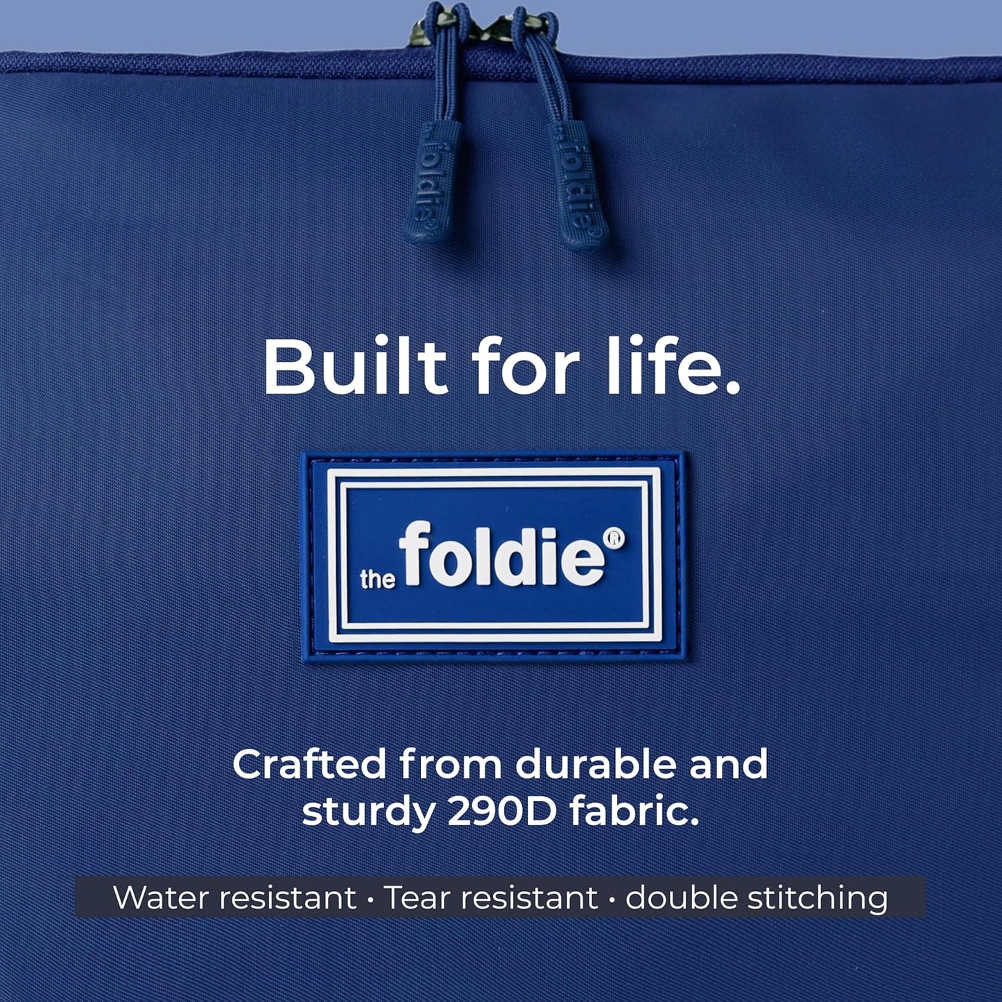 The Foldie Foldable Travel Bag for Women - 40L Weekender Bag with Multiple Pockets - Carry On Expendable Travel Bag
