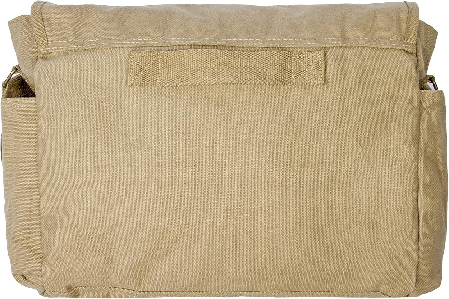 Sweetbriar Classic Vintage Messenger Bag - Original Heavyweight Cotton Canvas Shoulder Bag with Upgraded Features