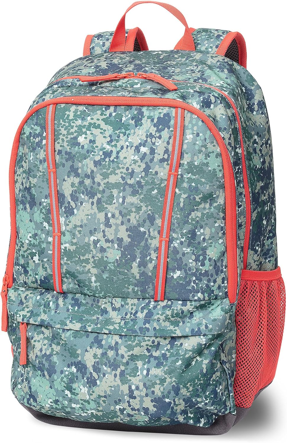 Lands' End Kids' ClassMate Backpack Dusty Olive Camo Large