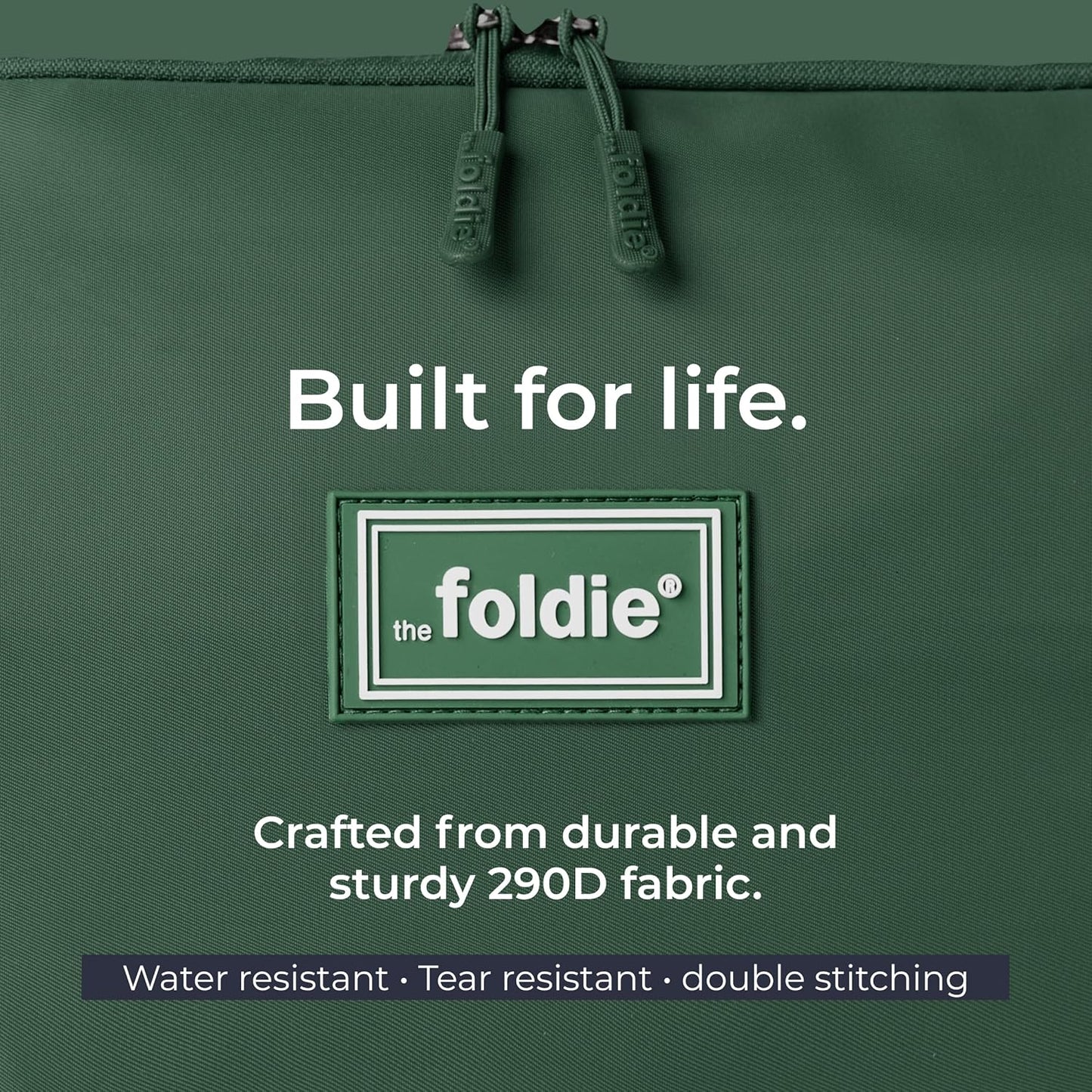 The Foldie Foldable Travel Bag for Women - 40L Weekender Bag with Multiple Pockets - Carry On Expendable Travel Bag