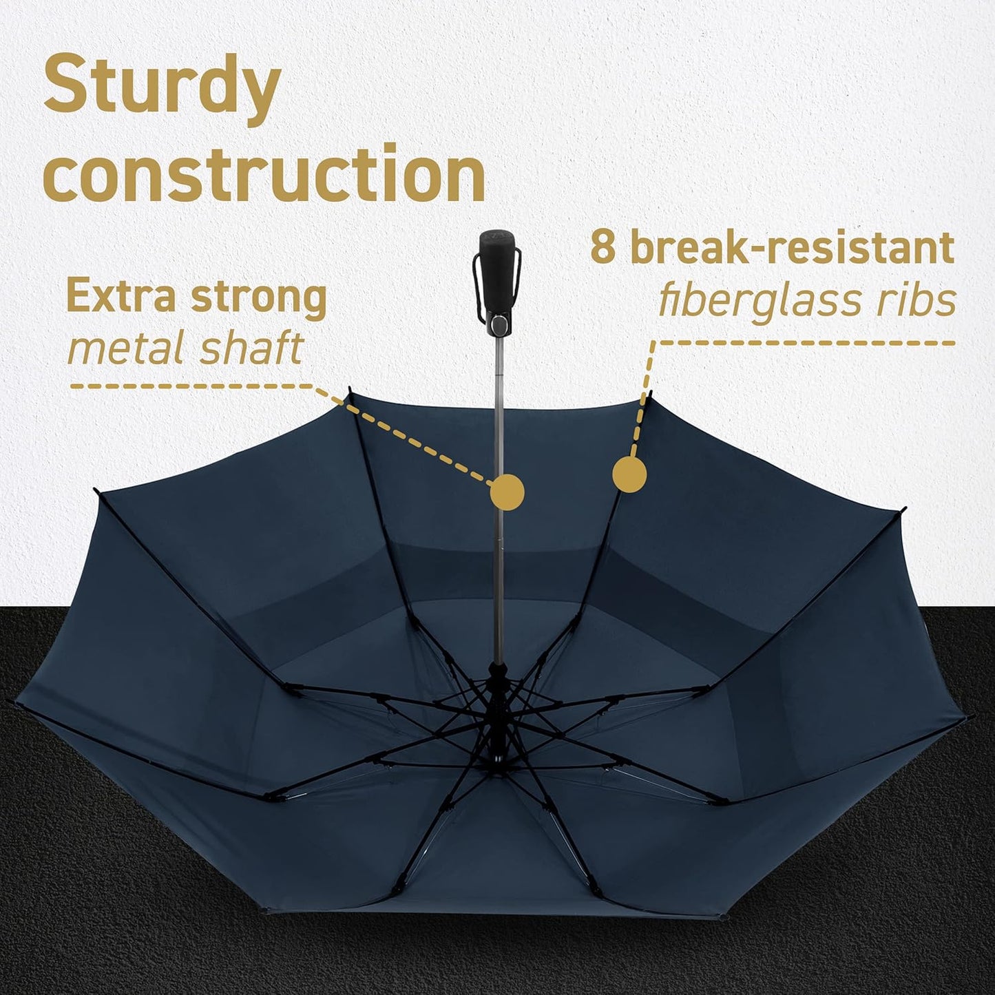 EEZ-Y Folding Golf Umbrella