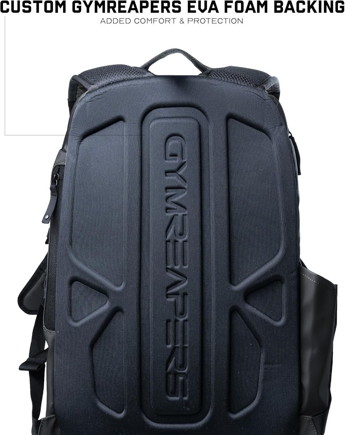 Gymreapers Gravestone 21L Backpack Travel Gym Bag Water-Resistant Lightweight Laptop Sleeve Carry