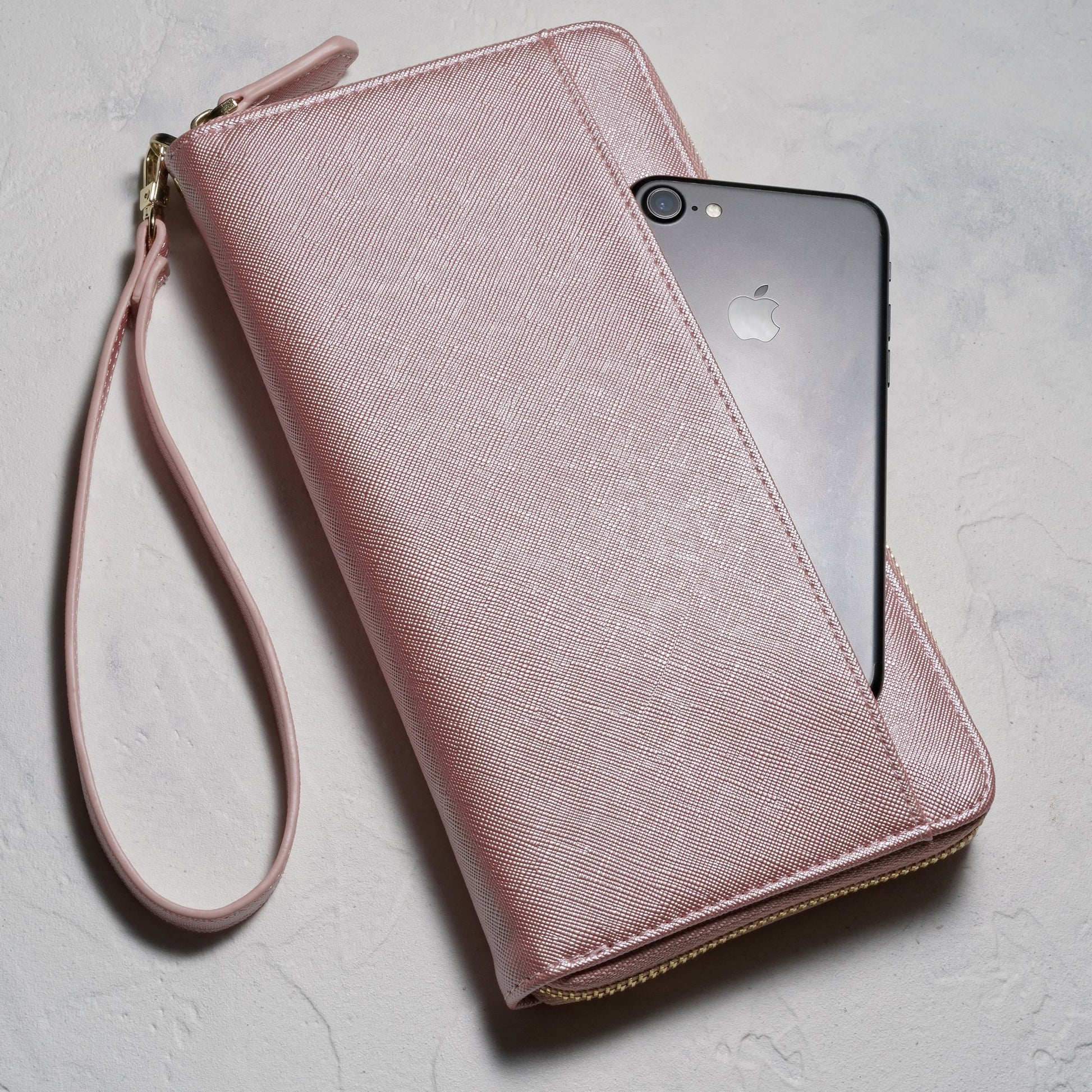 Travel Document Organizer - RFID Passport Wallet Case Family Holder Id Wristlet