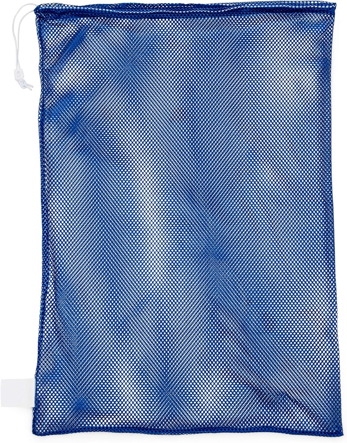 Champion Sports Mesh Equipment Bag – Heavy-Duty Nylon Drawstring Bag with Lock & ID Tag, Breathable