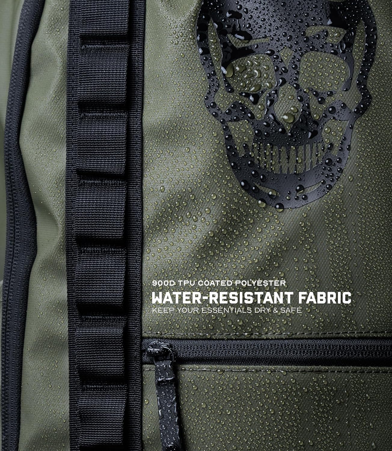 Gymreapers Gravestone 21L Backpack Travel Gym Bag Water-Resistant Lightweight Laptop Sleeve Carry On Luggage for Men & Women (OD Green)