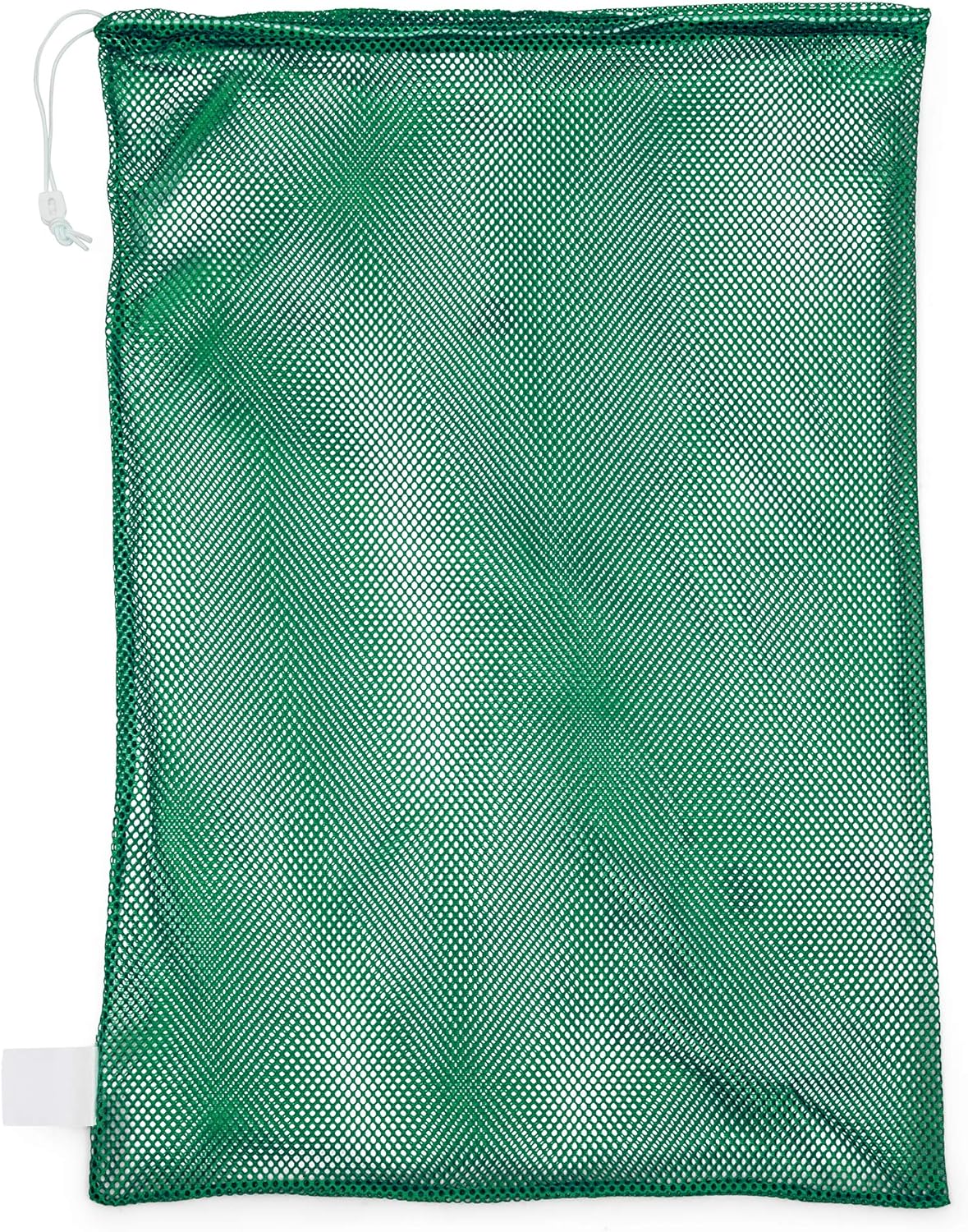 Champion Sports Mesh Equipment Bag – Heavy-Duty Nylon Drawstring Bag with Lock & ID Tag, Breathable Storage Sack for Balls, Swim Gear, Laundry & Toys, Multiple Sizes & Colors