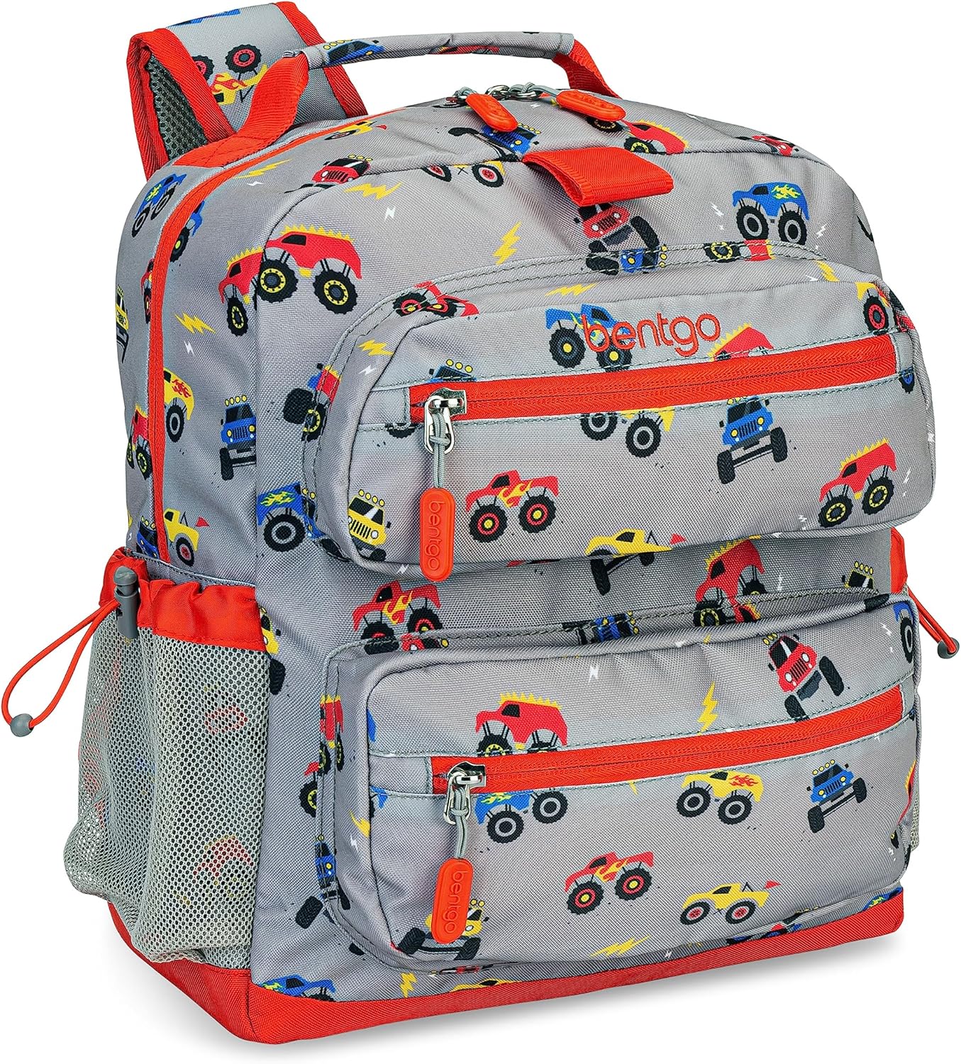 Bentgo Kids Backpack - Lightweight 14” Backpack in Fun Prints for School, Travel, & Daycare, Ideal